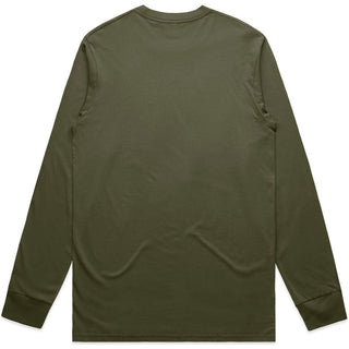 AS Colour 5020 Staple L/S Tee - Back View | color:Army|view:back
