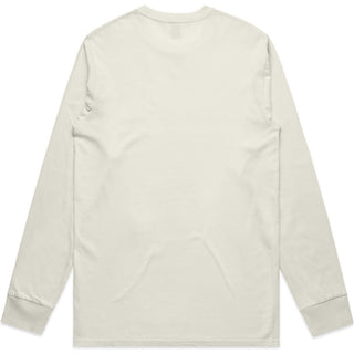 AS Colour 5020 Staple L/S Tee - Back View | color:Ecru|view:back