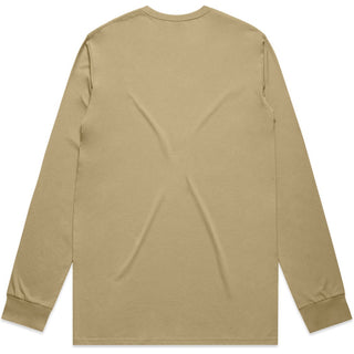 AS Colour 5020 Staple L/S Tee - Back View | color:Khaki|view:back