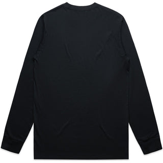 AS Colour 5020 Staple L/S Tee - Back View | color:Navy|view:back