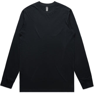 AS Colour 5020 Staple L/S Tee - Front View | color:Navy|view:front