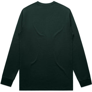AS Colour 5020 Staple L/S Tee - Back View | color:Pine Green|view:back