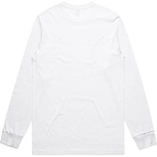 AS Colour 5020 Staple L/S Tee - Back View | color:White|view:back