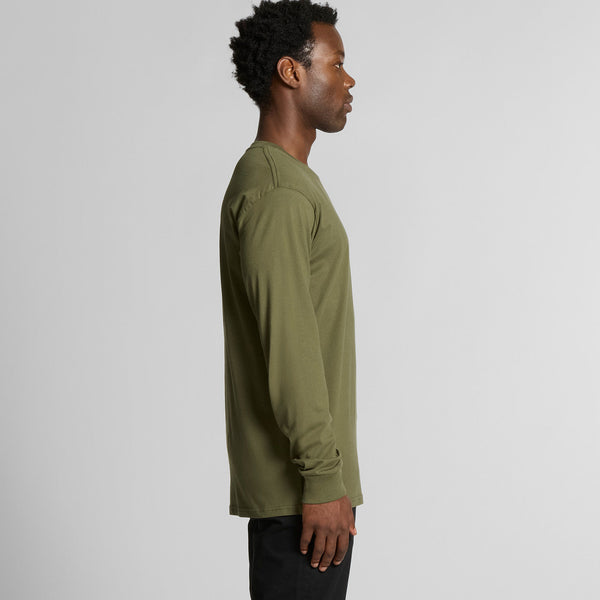 AS Colour Staple L/S Tee | 5020 (Ash Heather)