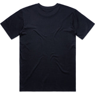 AS Colour  Staple Minus Tee [-5cm] 5074 (Navy) - Back View | color:|view:back