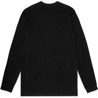 AS Colour 5020G Staple Organic L/S Tee - Back View | color:Black|view:back