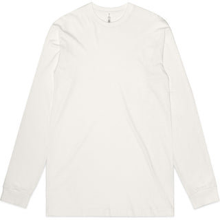 AS Colour 5020G Staple Organic L/S Tee - Front View | color:Natural|view:front