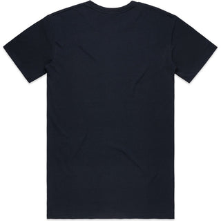 AS Colour 5001G Staple Organic Tee - Back View | color:Navy|view:back