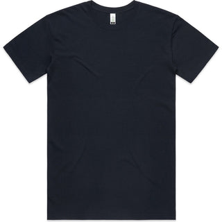 AS Colour 5001G Staple Organic Tee - Front View | color:Navy|view:front