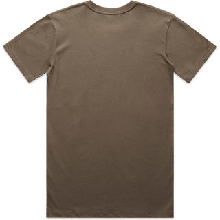 AS Colour 5001G Staple Organic Tee - Back View | color:Walnut|view:back