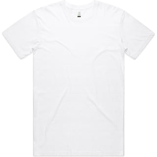 AS Colour 5001G Staple Organic Tee - Front View | color:White|view:front