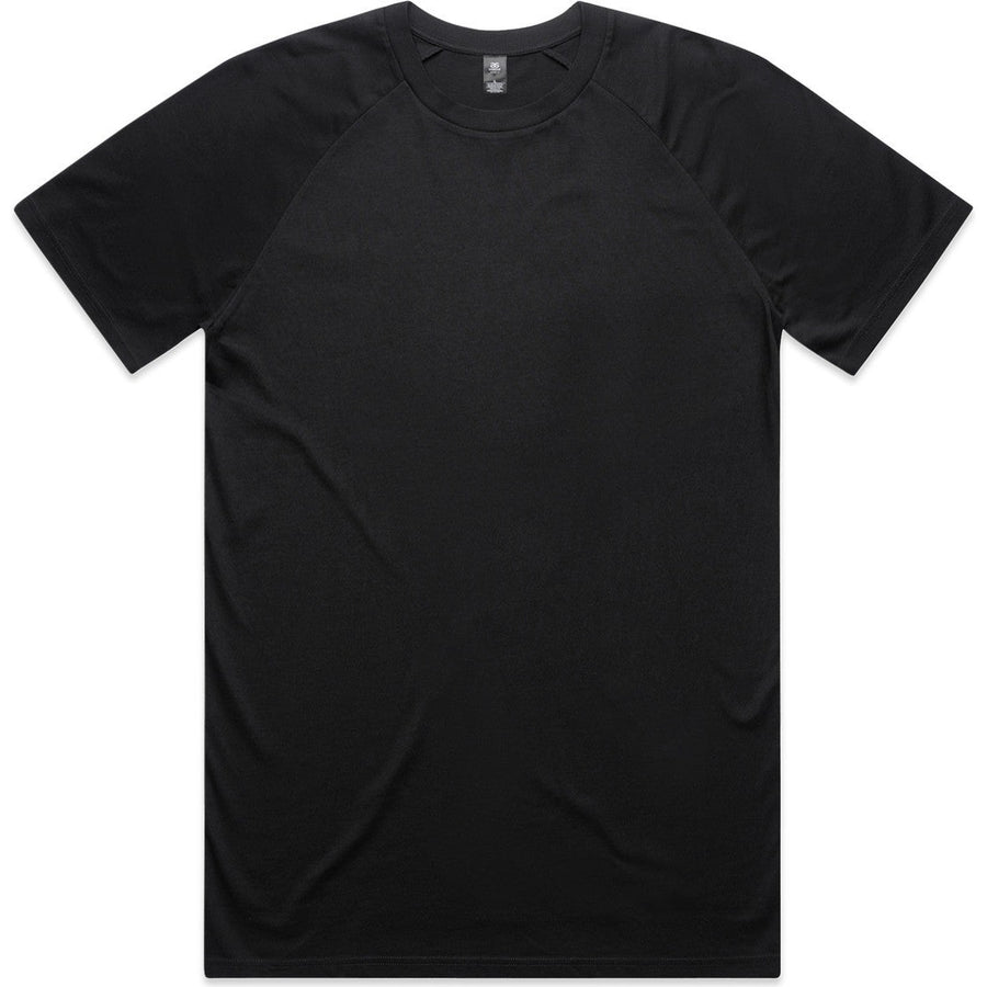 AS Colour Staple Raglan Tee | 5001R (Black)