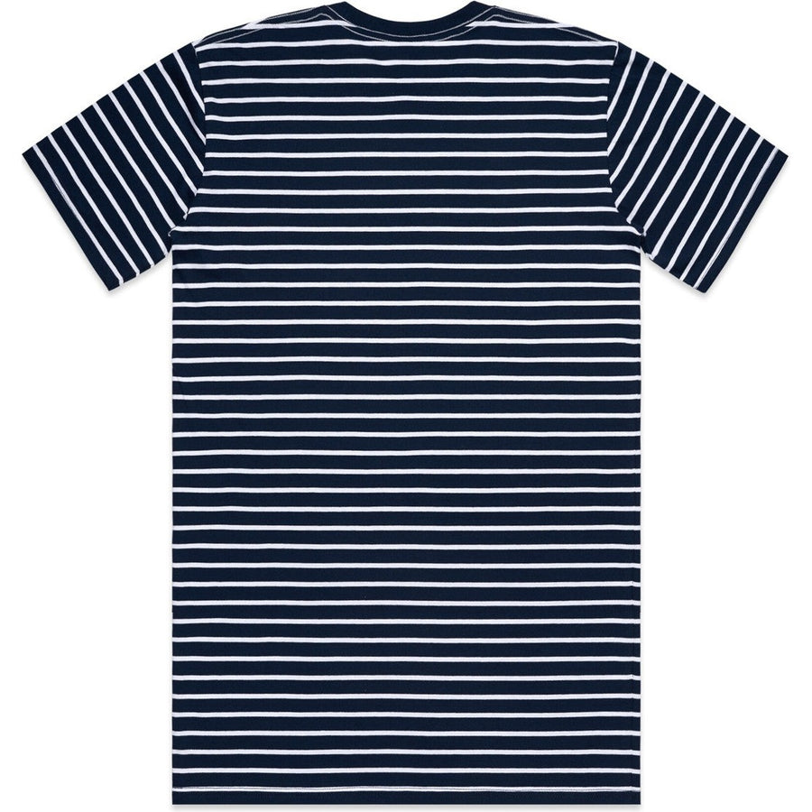 AS Colour Staple Stripe Tee | 5028 (Navy/White)