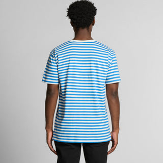 AS Colour Staple Stripe Tee | 5028 (Navy/White)