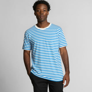 AS Colour Staple Stripe Tee | 5028 (Navy/White)