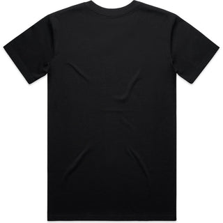 AS Colour 5001V Staple V Neck Tee - Back View | color:Black|view:back