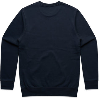 AS Colour 5103 Stencil Crew - Back View | color:Navy|view:back