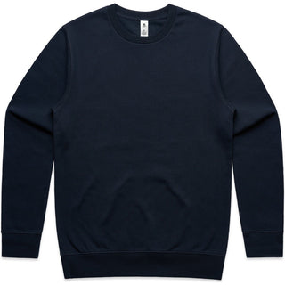 AS Colour 5103 Stencil Crew - Front View | color:Navy|view:front