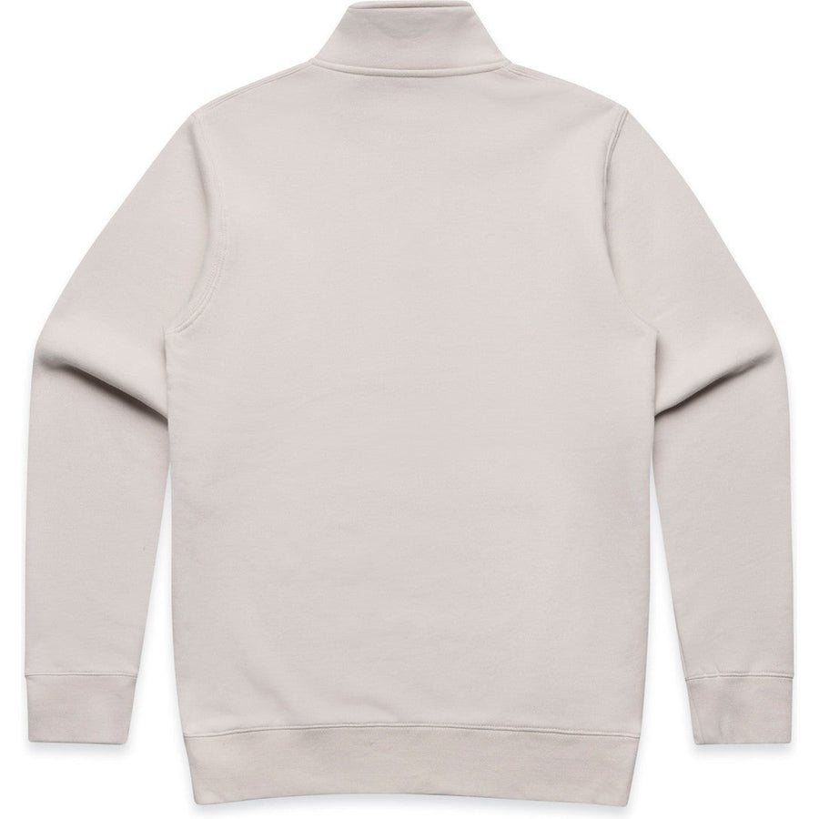AS Colour Stencil Half Zip Crew | 5125 (Bone)