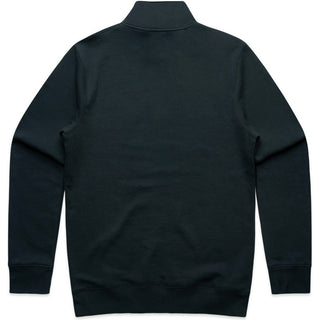 AS Colour 5125 Stencil Half Zip Crew - Back View | color:Navy|view:back
