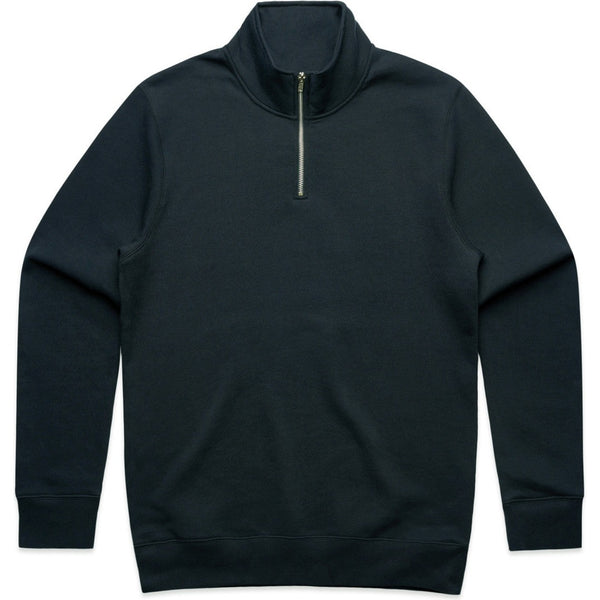 AS Colour Stencil Half Zip Crew | 5125 (Navy)