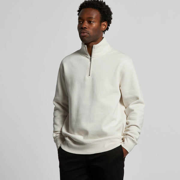 AS Colour Stencil Half Zip Crew | 5125 (Walnut)