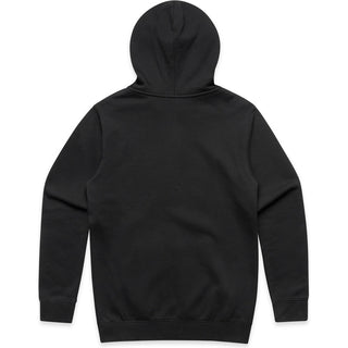 AS Colour 5104 Stencil Zip Hood - Back View | color:Black|view:back