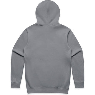 AS Colour 5104 Stencil Zip Hood - Back View | color:Gravel|view:back