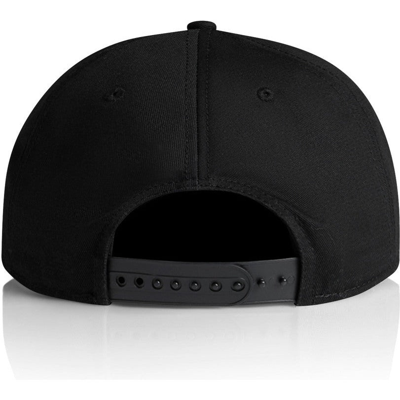 AS Colour Stock 7-Panel Cap | 1184 (Black)