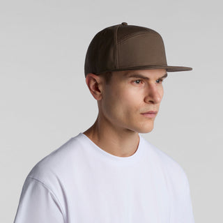 AS Colour Stock 7-Panel Cap | 1184 (Black)