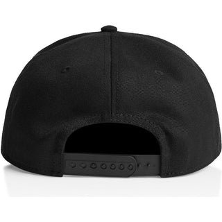 AS Colour 1173 Stock Canvas Cap - Back View | color:Black|view:back