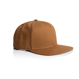 AS Colour 1173 Stock Canvas Cap - Side view | color:Camel|view:side
