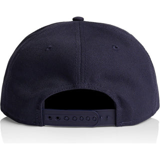 AS Colour 1173 Stock Canvas Cap - Back View | color:Midnight Blue|view:back