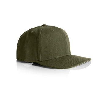 AS Colour 1100 Stock Cap - Side view | color:Army|view:side