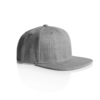 AS Colour 1100 Stock Cap - Side view | color:Grey Marle|view:side