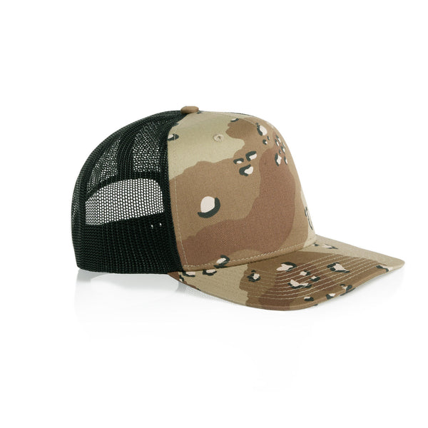 AS Colour Stock Contrast Camo Trucker | 1110C (Tree Camo/Black)