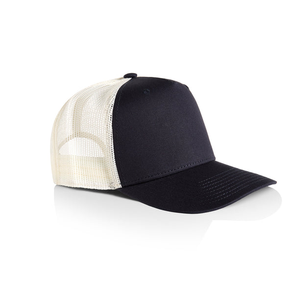 AS Colour Stock Contrast Trucker | 1110 (Navy/Ecru)