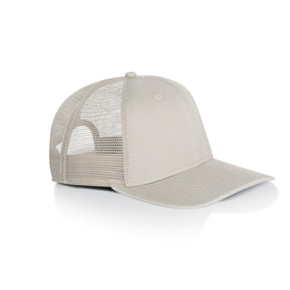 AS Colour 1102 Stock Faded Trucker - Side view | color:Faded Bone|view:side