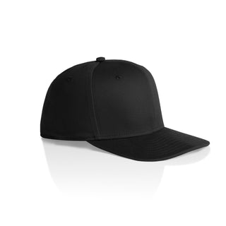 AS Colour 1106 Stock Flex Cap - Side view | color:Black|view:side