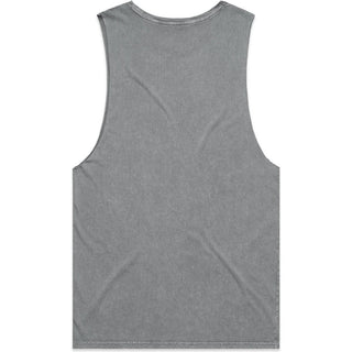 AS Colour 5039 Stone Wash Barnard Tank - Back View | color:Ash Stone|view:back
