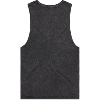 AS Colour 5039 Stone Wash Barnard Tank - Back View | color:Black Stone|view:back