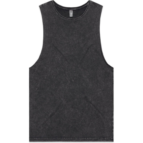 AS Colour Stone Wash Barnard Tank | 5039 (Black Stone)