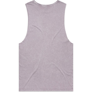 AS Colour 5039 Stone Wash Barnard Tank - Back View | color:Orchid Stone|view:back