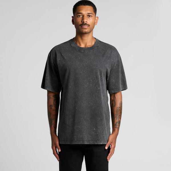 AS Colour Stone Wash Heavy Tee | 5085 (Grey Stone)