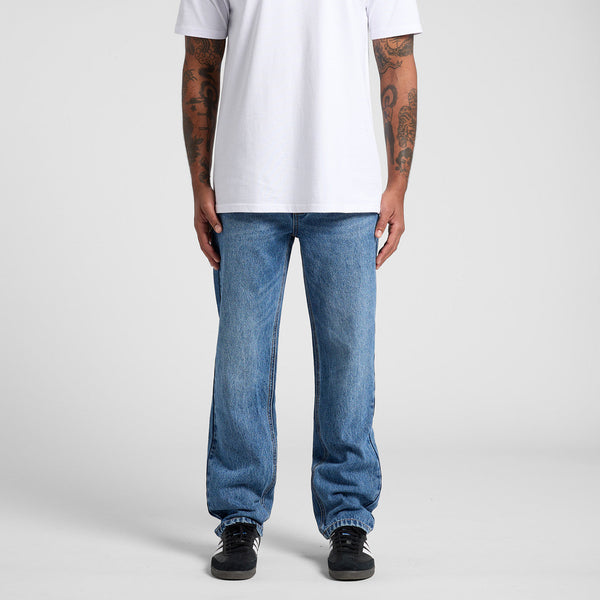 AS Colour Straight Jeans | 5830 (Washed Black)