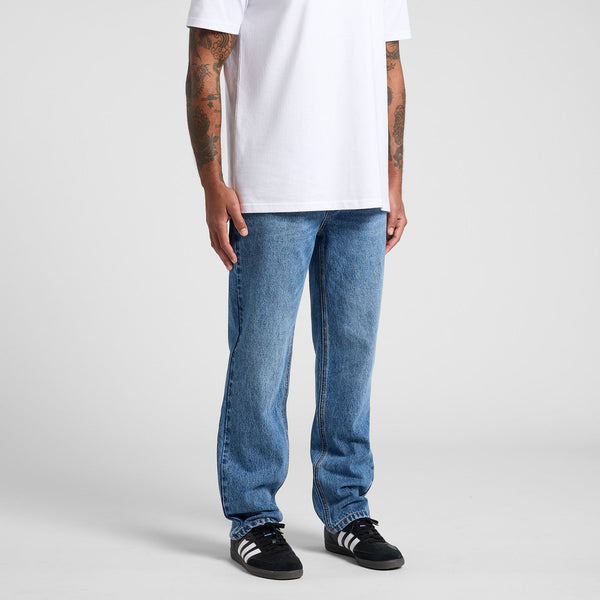 AS Colour Straight Jeans | 5830 (Washed Blue)