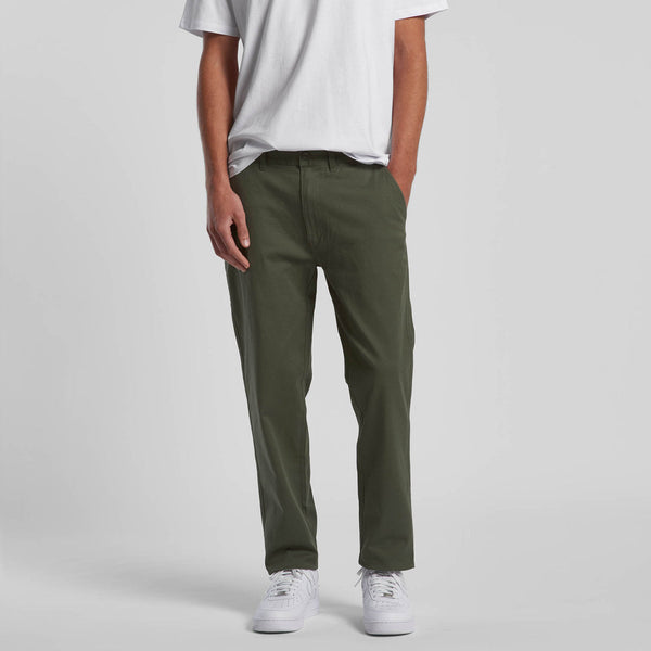 AS Colour Straight Pants | 5930 (Army)