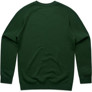AS Colour 5100 Supply Crew - Back View | color:Forest Green|view:back