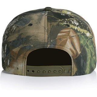 AS Colour 1119C Surf Cotton Camo Cap - Back View | color:Tree Camo|view:back