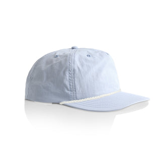 AS Colour 1123 Surf Rope Cap - Side view | color:Powder/White|view:side
